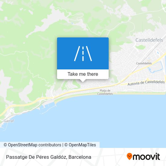 Passatge De Péres Galdóz map