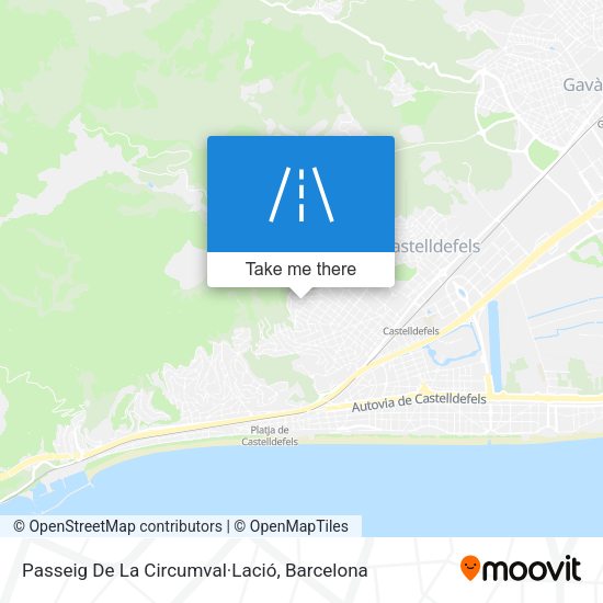 Passeig De La Circumval·Lació map