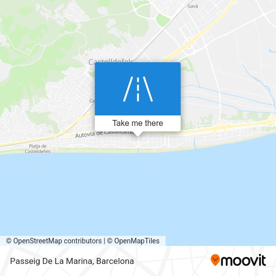 Passeig De La Marina map