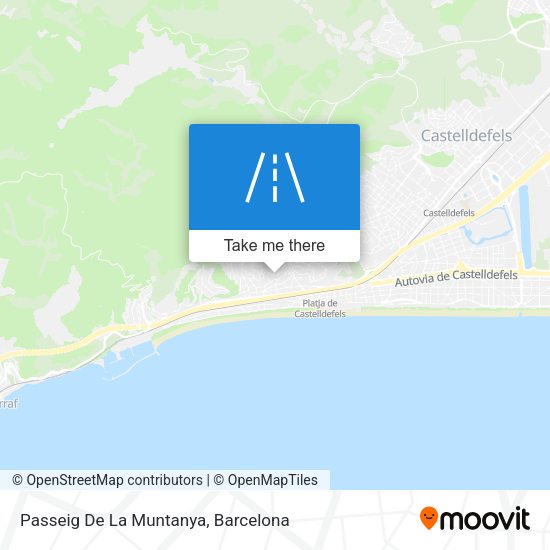 Passeig De La Muntanya map