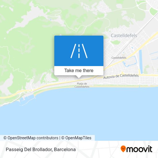 Passeig Del Brollador map