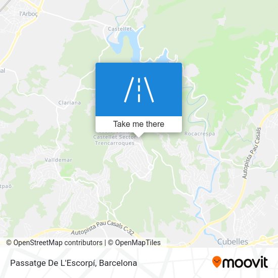 Passatge De L'Escorpí map