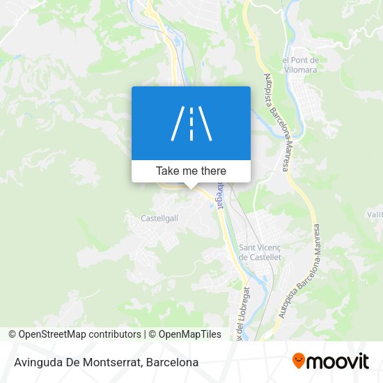 Avinguda De Montserrat map