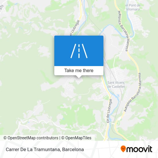 Carrer De La Tramuntana map