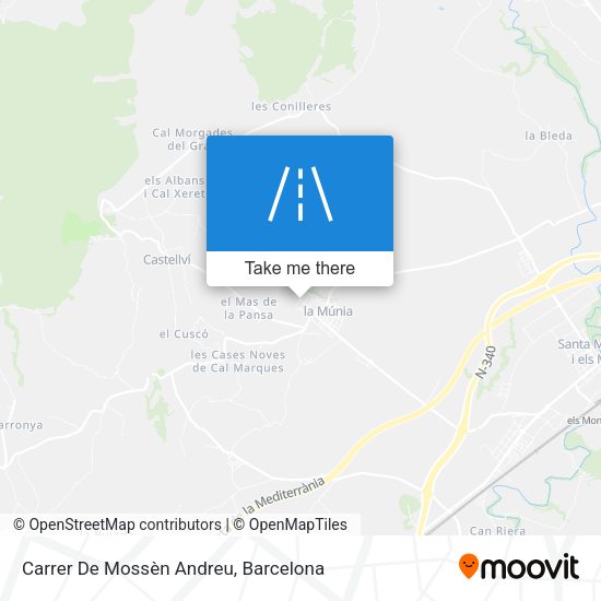 Carrer De Mossèn Andreu map