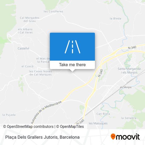 Plaça Dels Grallers Jutoris map
