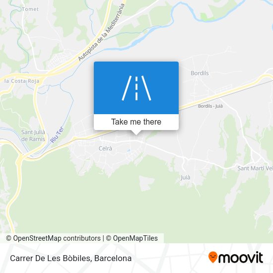 Carrer De Les Bòbiles map