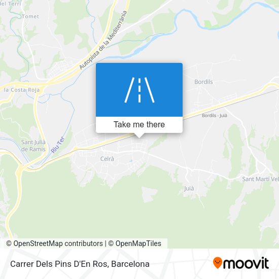 Carrer Dels Pins D'En Ros map