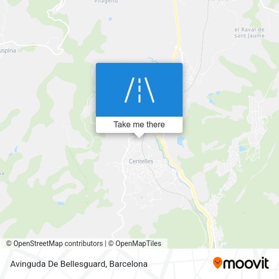 Avinguda De Bellesguard map