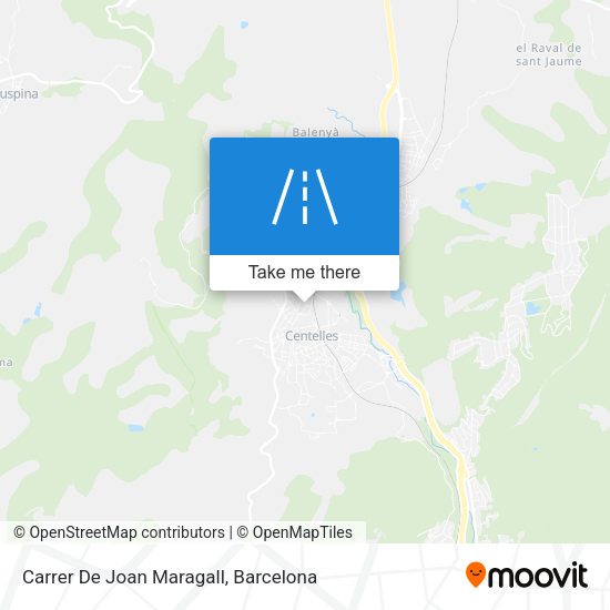 Carrer De Joan Maragall map