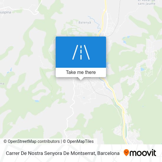 Carrer De Nostra Senyora De Montserrat map