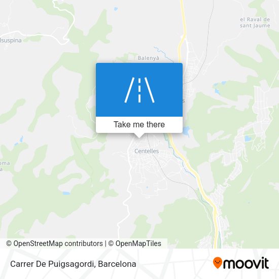 Carrer De Puigsagordi map