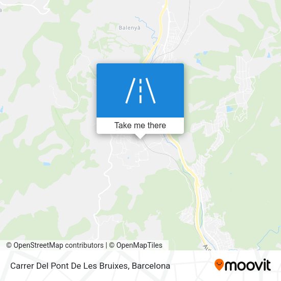 Carrer Del Pont De Les Bruixes map