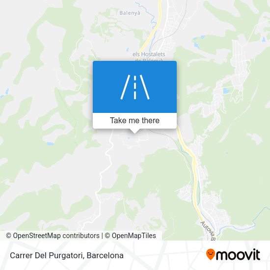 Carrer Del Purgatori map
