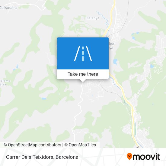 Carrer Dels Teixidors map