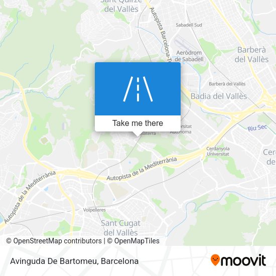 Avinguda De Bartomeu map