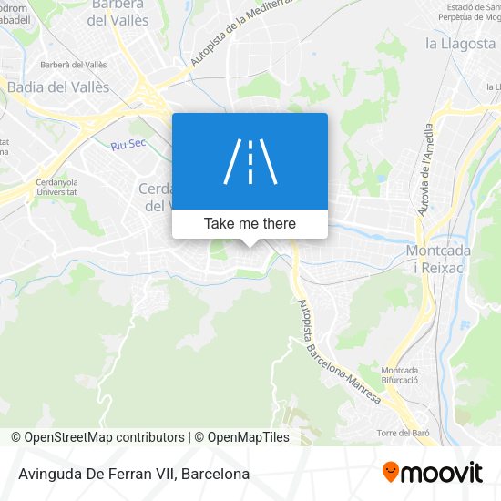 Avinguda De Ferran VII map
