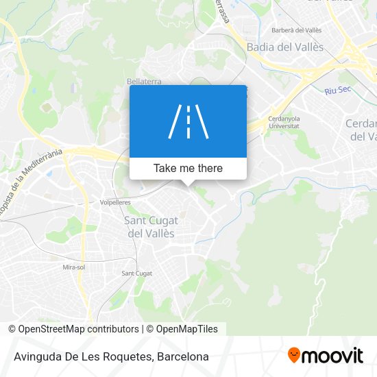 Avinguda De Les Roquetes map