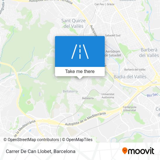 Carrer De Can Llobet map