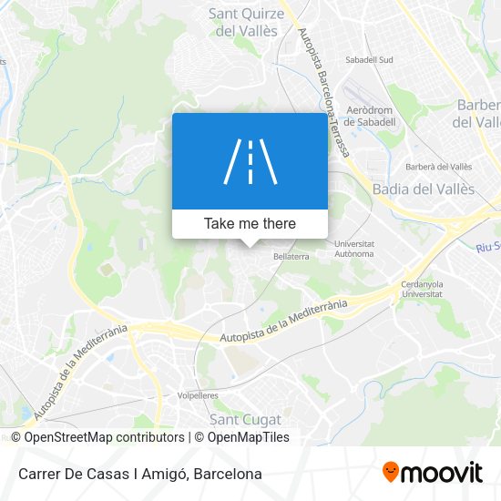 Carrer De Casas I Amigó map
