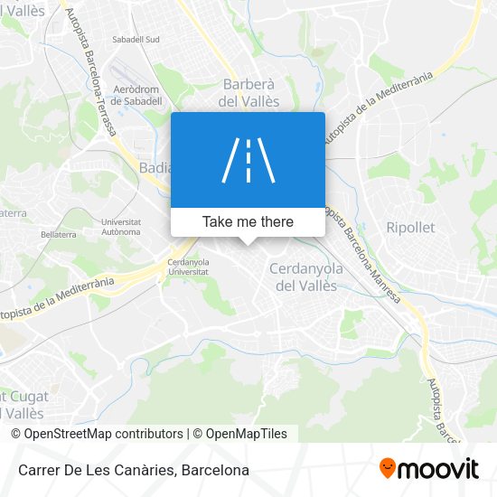 Carrer De Les Canàries map