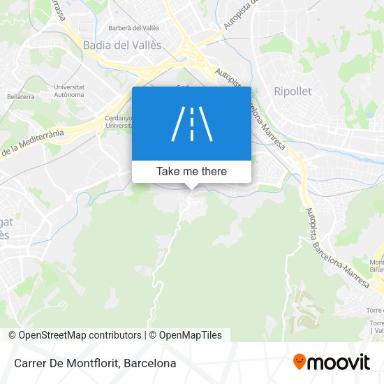 Carrer De Montflorit map