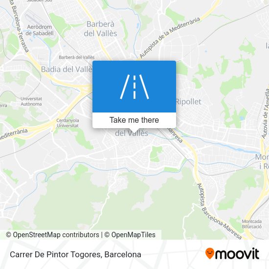 Carrer De Pintor Togores map