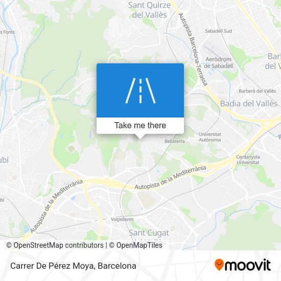 Carrer De Pérez Moya map