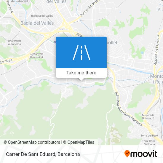 Carrer De Sant Eduard map