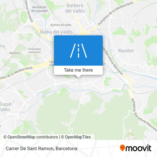 Carrer De Sant Ramon map