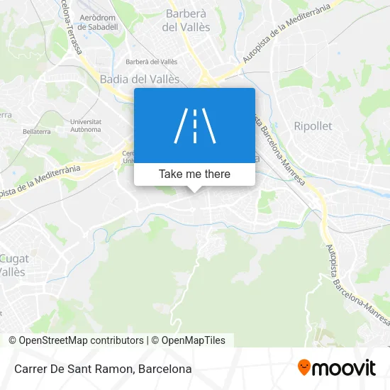Carrer De Sant Ramon map