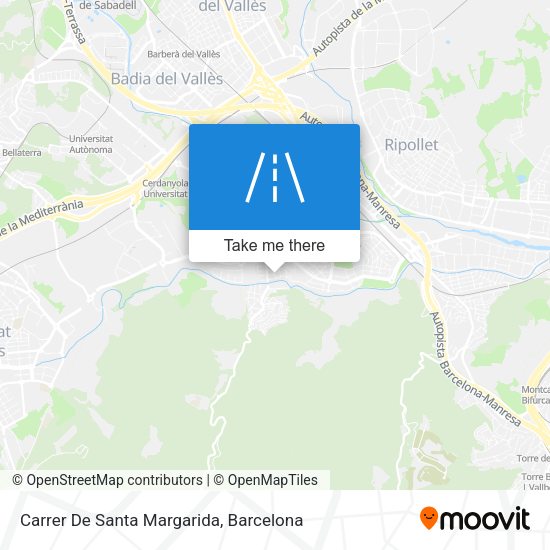 Carrer De Santa Margarida map