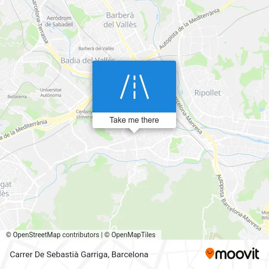 Carrer De Sebastià Garriga map