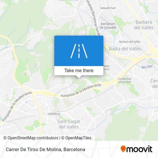 Carrer De Tirso De Molina map