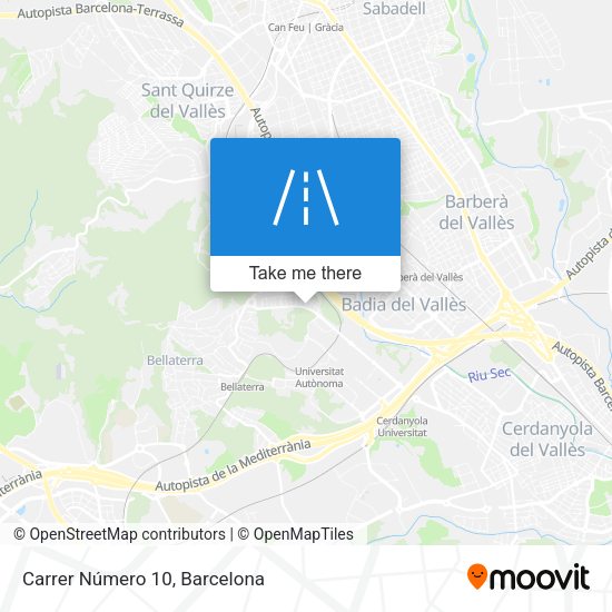 Carrer Número 10 map