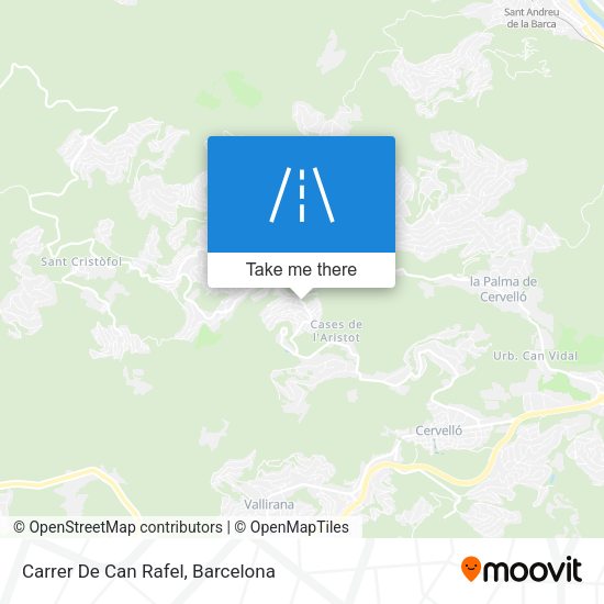 Carrer De Can Rafel map
