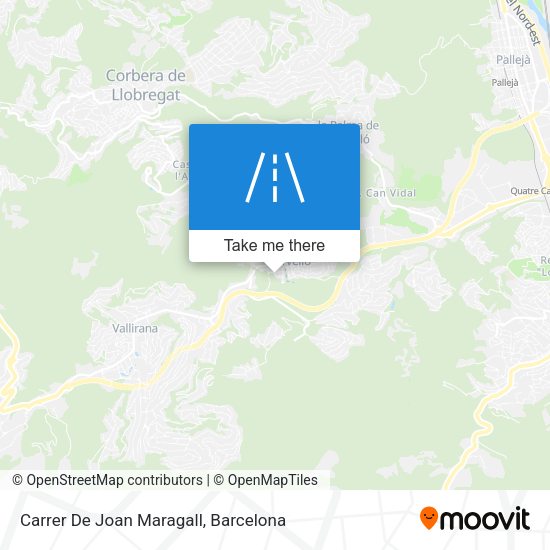 Carrer De Joan Maragall map