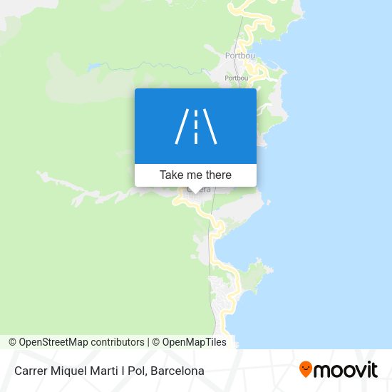 Carrer Miquel Marti I Pol map