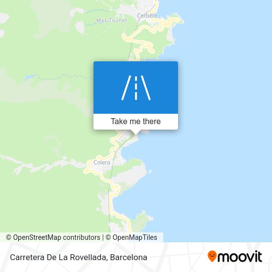 Carretera De La Rovellada map