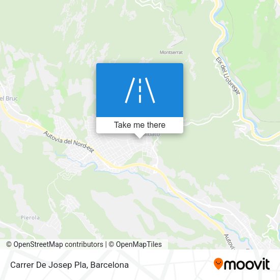 Carrer De Josep Pla map