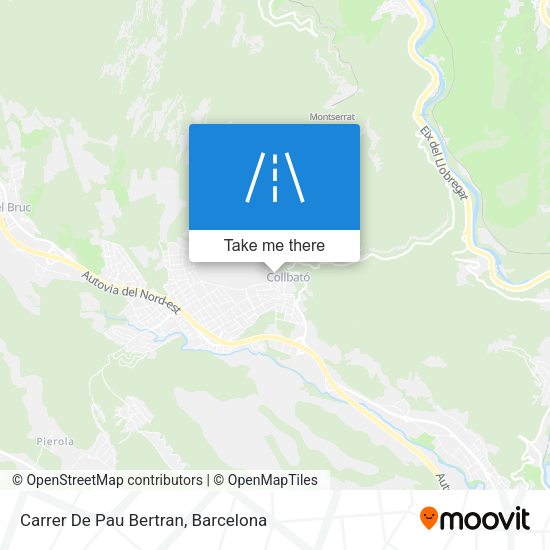 Carrer De Pau Bertran map