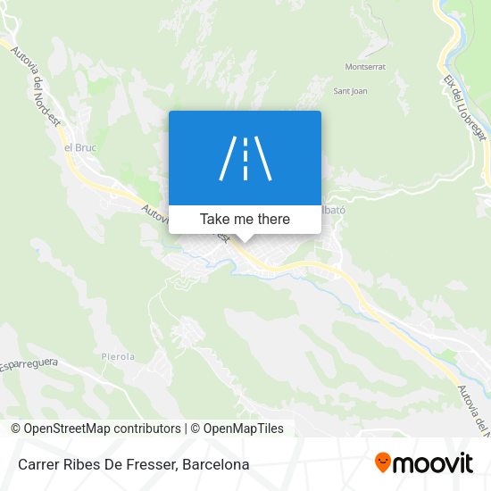 Carrer Ribes De Fresser map