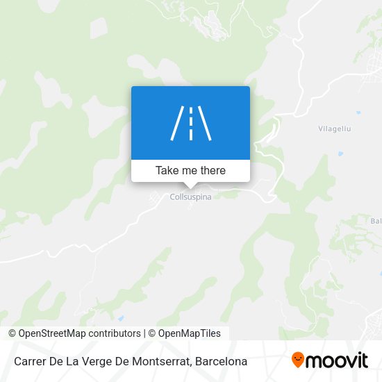 Carrer De La Verge De Montserrat map