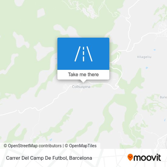 Carrer Del Camp De Futbol map
