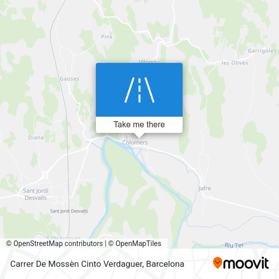 Carrer De Mossèn Cinto Verdaguer map