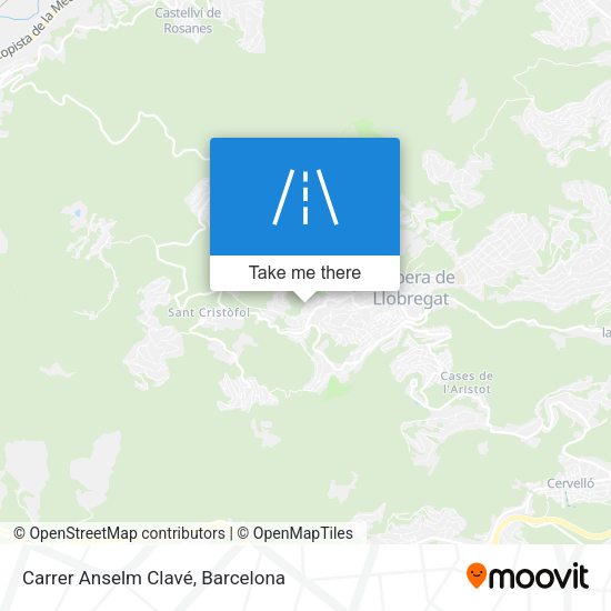 Carrer Anselm Clavé map