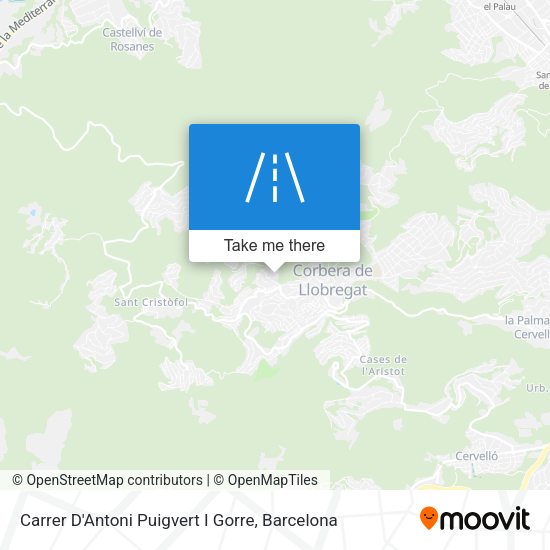 Carrer D'Antoni Puigvert I Gorre map