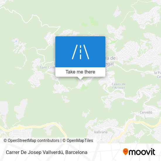 Carrer De Josep Vallverdú map