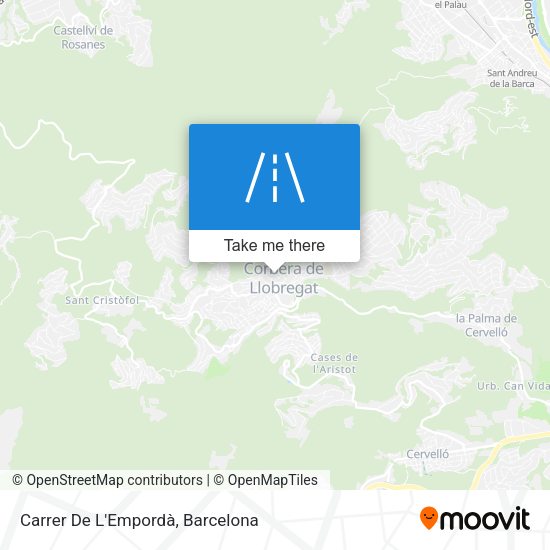 Carrer De L'Empordà map