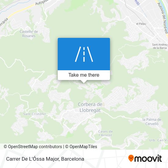 Carrer De L'Óssa Major map